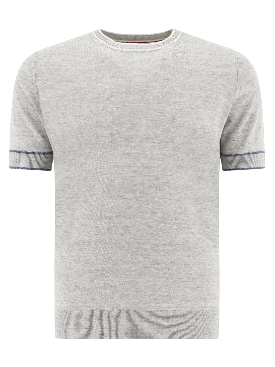 [해외배송 관부가세 포함] 브루넬로 쿠치넬리 Grey Knitted tshirt 8808748